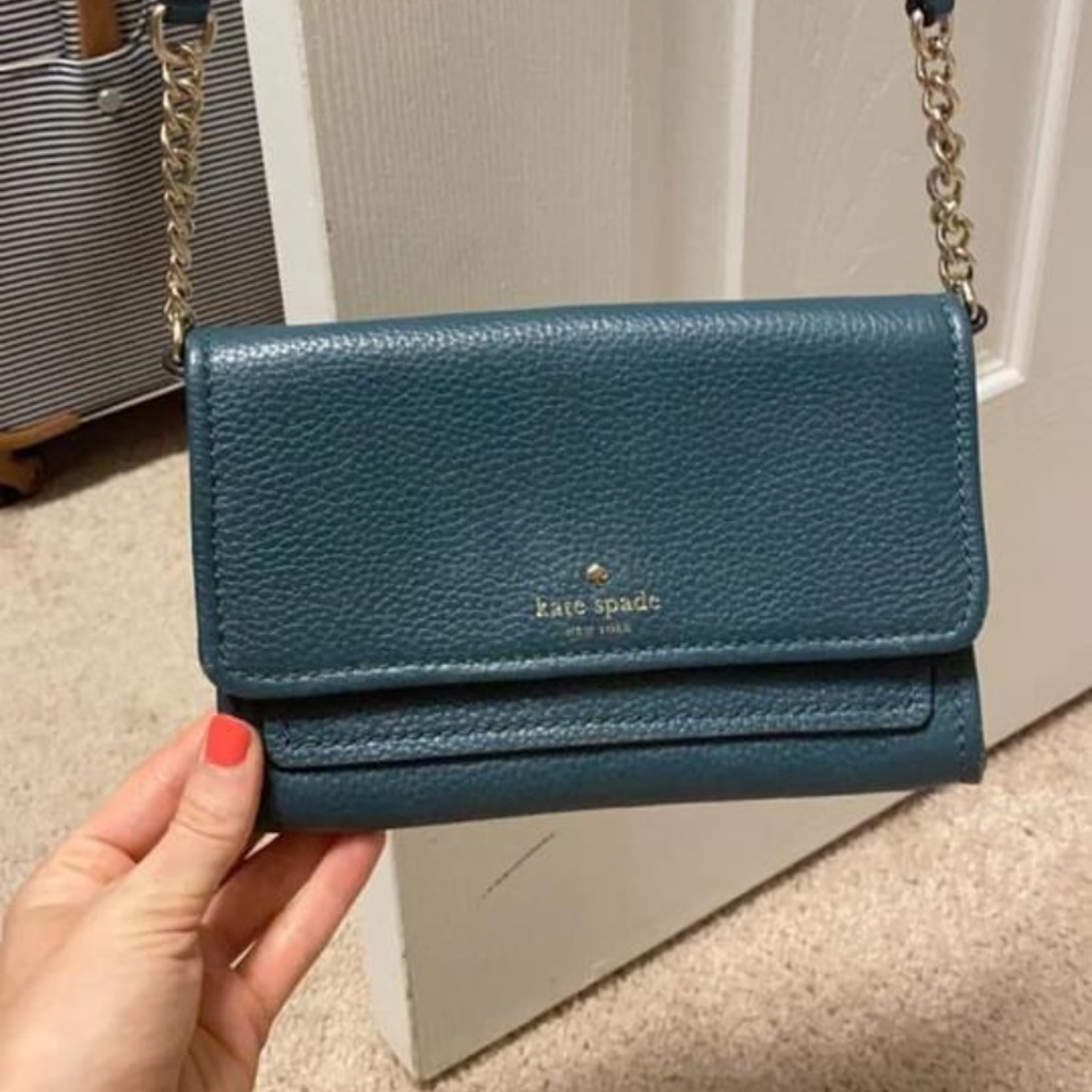 EUC Kate Spade Green Crossbody